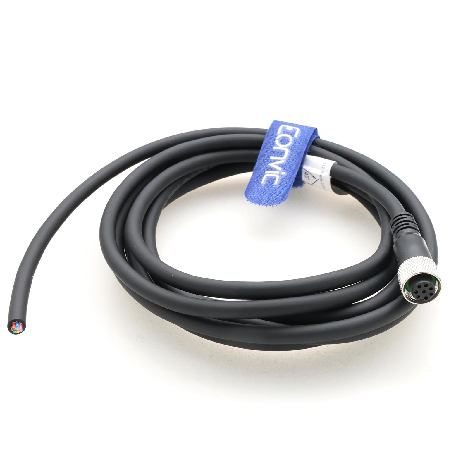 M12 8-pin Industrial Sensor Connector Kabel Aviation Anschlusskabel (2M, Straight M12 8pin Female Cable)