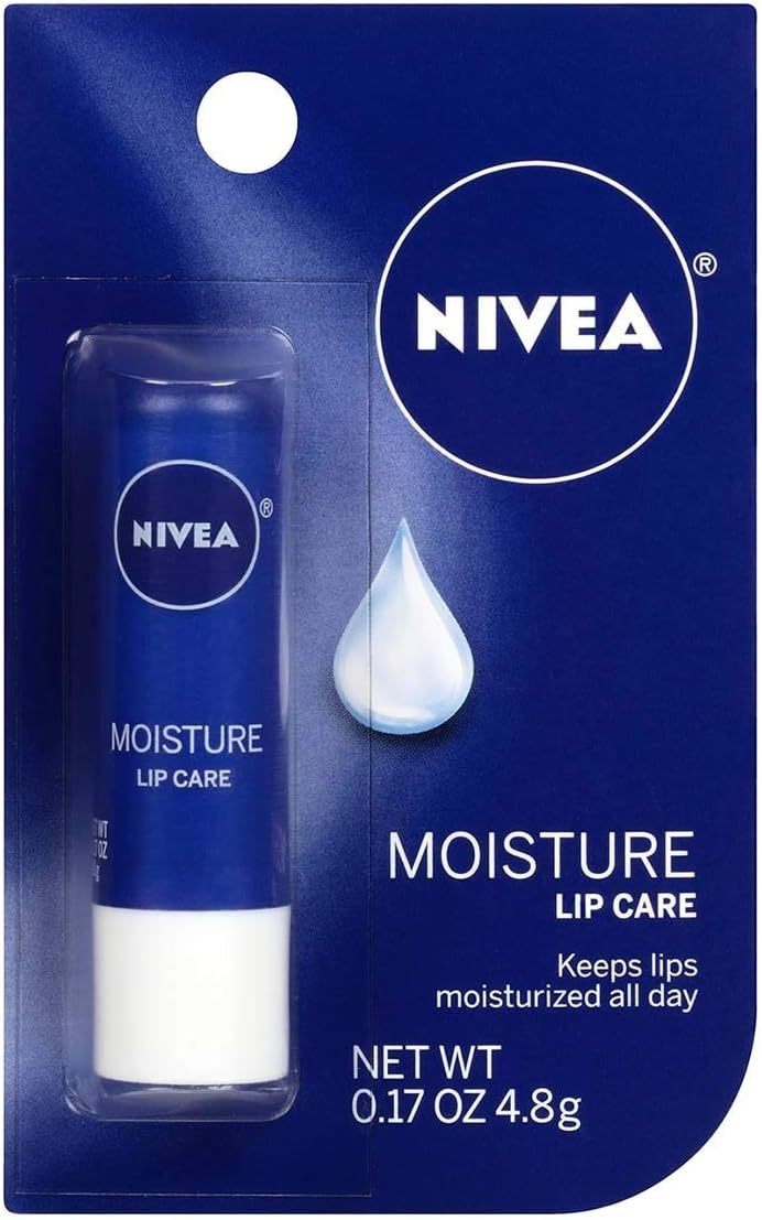 NIVEAA Kiss Of Moisture Essential Lip Care Pack of 5 Multi