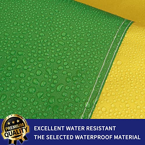 Xifan Embroidered Pride Rainbow Usa Flag 3X5 Outdoor, Heavy Duty 210D Nylon Us Lgbtq Gay Pride Lesbian Transgender Bisexual Flag With Embroidered Stars/Sewn Stripes/Brass Grommets #TOP3