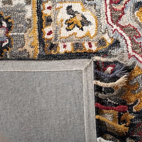 Image of Handmade Primium Collection Pure Woolen Carpet for Living Room,Bedroom and Hall (8 X 10) Feet Color Multi-5