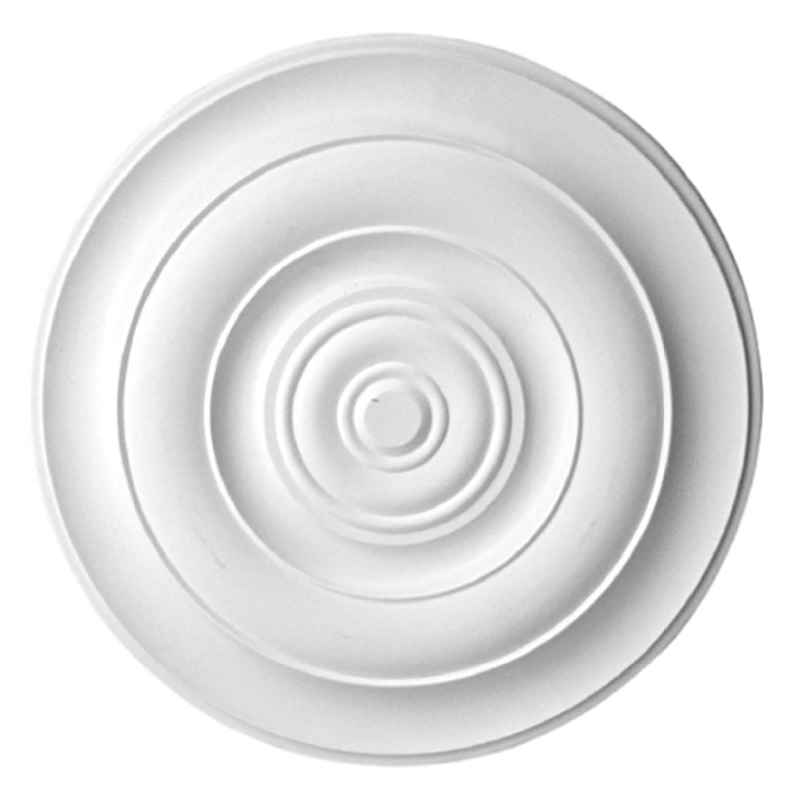 Foelanne White F Pu Ceiling Light Medallion White Multiple Sizes(,46Cm)