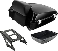 Vista 27 de TCT-MT - Soporte para maletero (2 arriba) para Harley 2014-2020 Road King FLHR CVO Limited FLHTKSE Street Glide FLHX Ultra Limited FLHTK FLHXS Tri