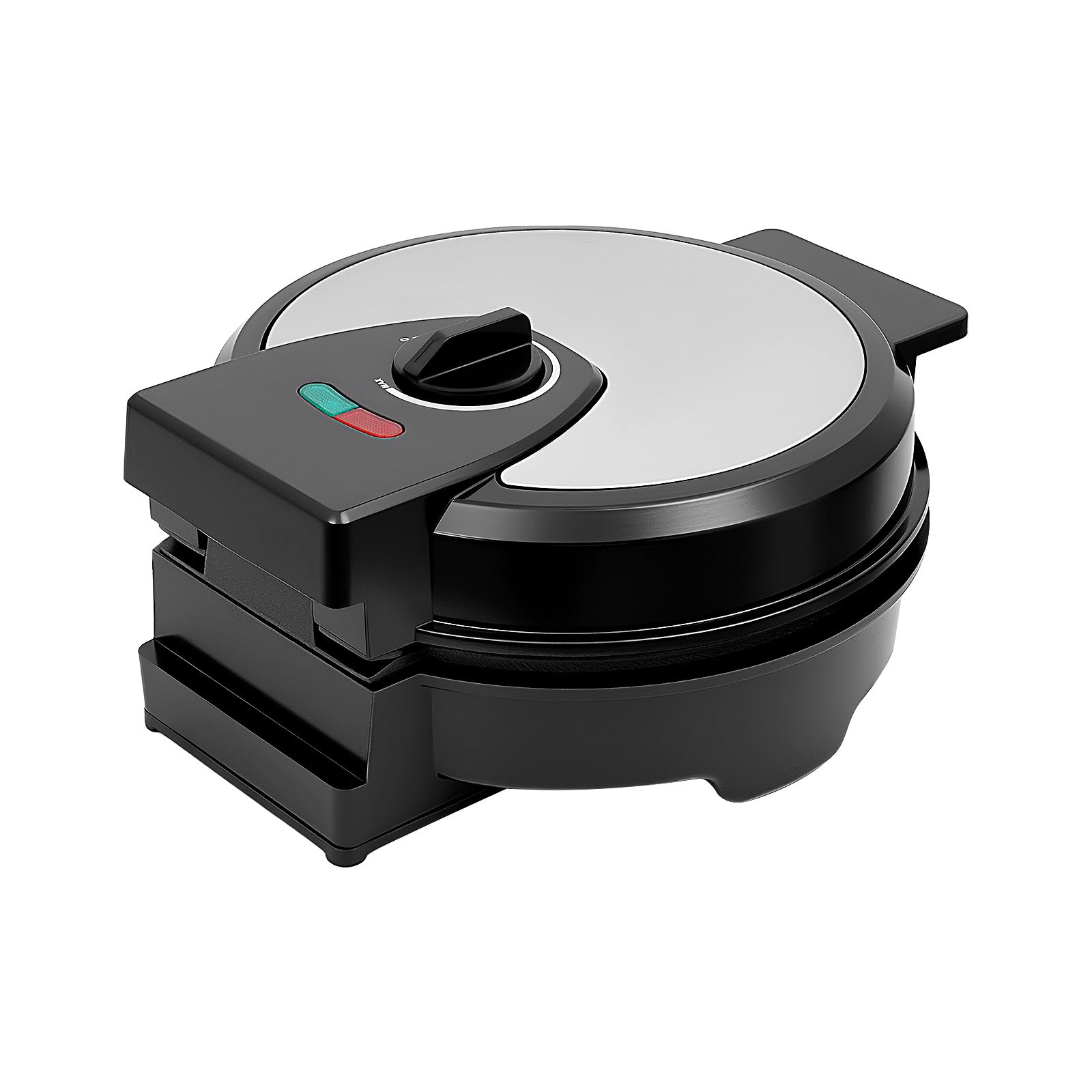 Gaufrier électrique - 1200 W - 220-240 V - Gaufrier rond - Machine à gaufres - Machine à gaufres commerciales pour sachets de glaces, sacs à œufs