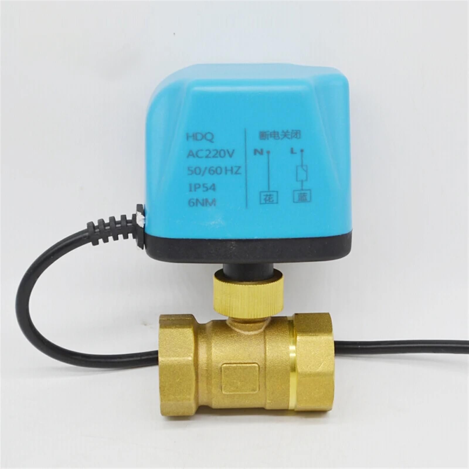 1/5.1 cm 3/10.2 cm 2.5 cm 5.1 cm trójdrożny 220 V 12 V 24 V 2-przewodowy mosiężny elektryczny zawór kulowy normalnie zamknięty zmotoryzowany zawór kulowy (1/5.1 cm, 12VDC_NORMALLY OPEN)
