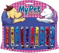 MY PET BRASIL Coleira Para Gato Display De Coleiras Para Gatos Coleira Com Guizo Coleiras Multicolor Com 10 Unidades Tamanho Único