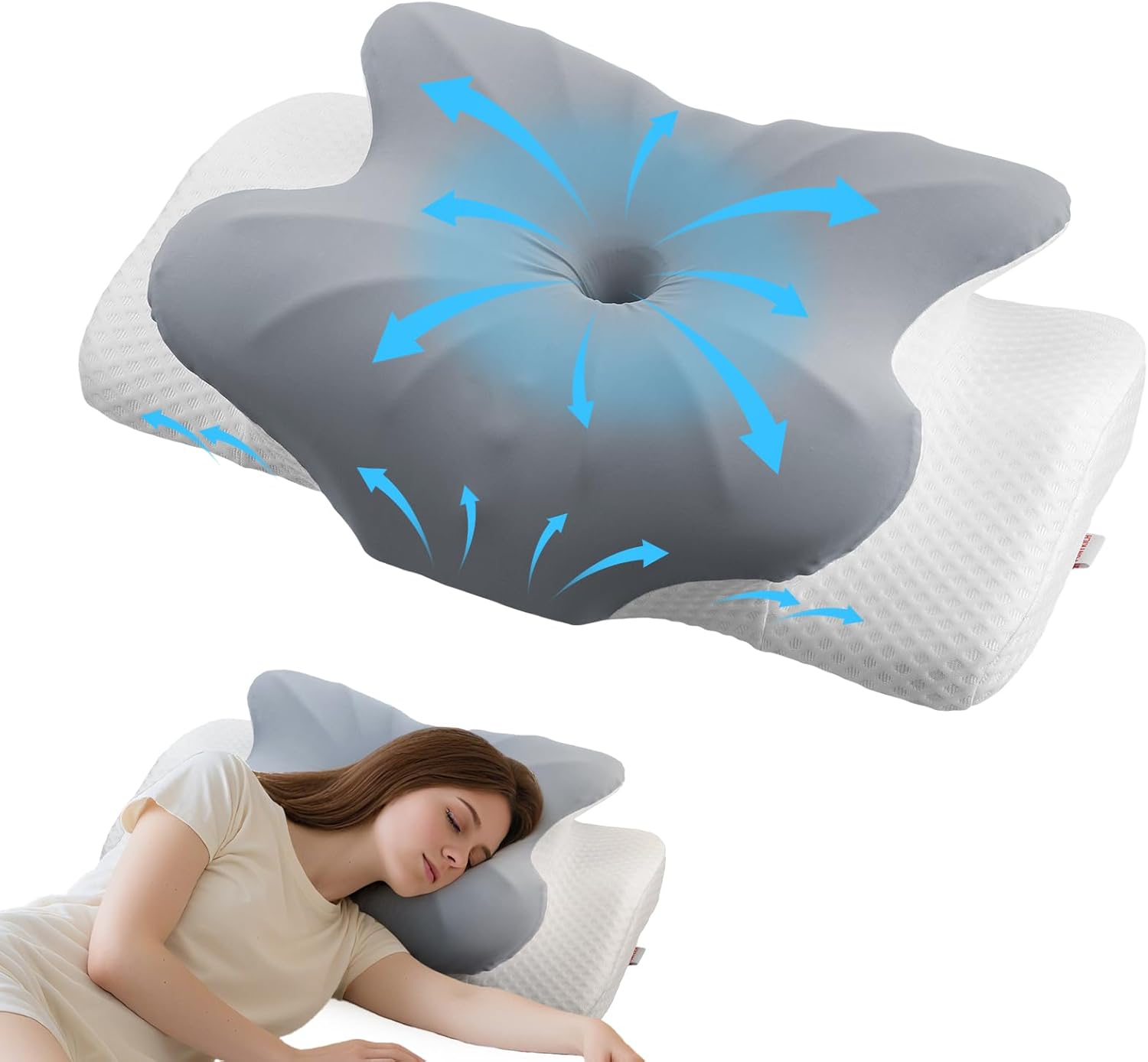 FUNIKICH Almohada Ergonómica
