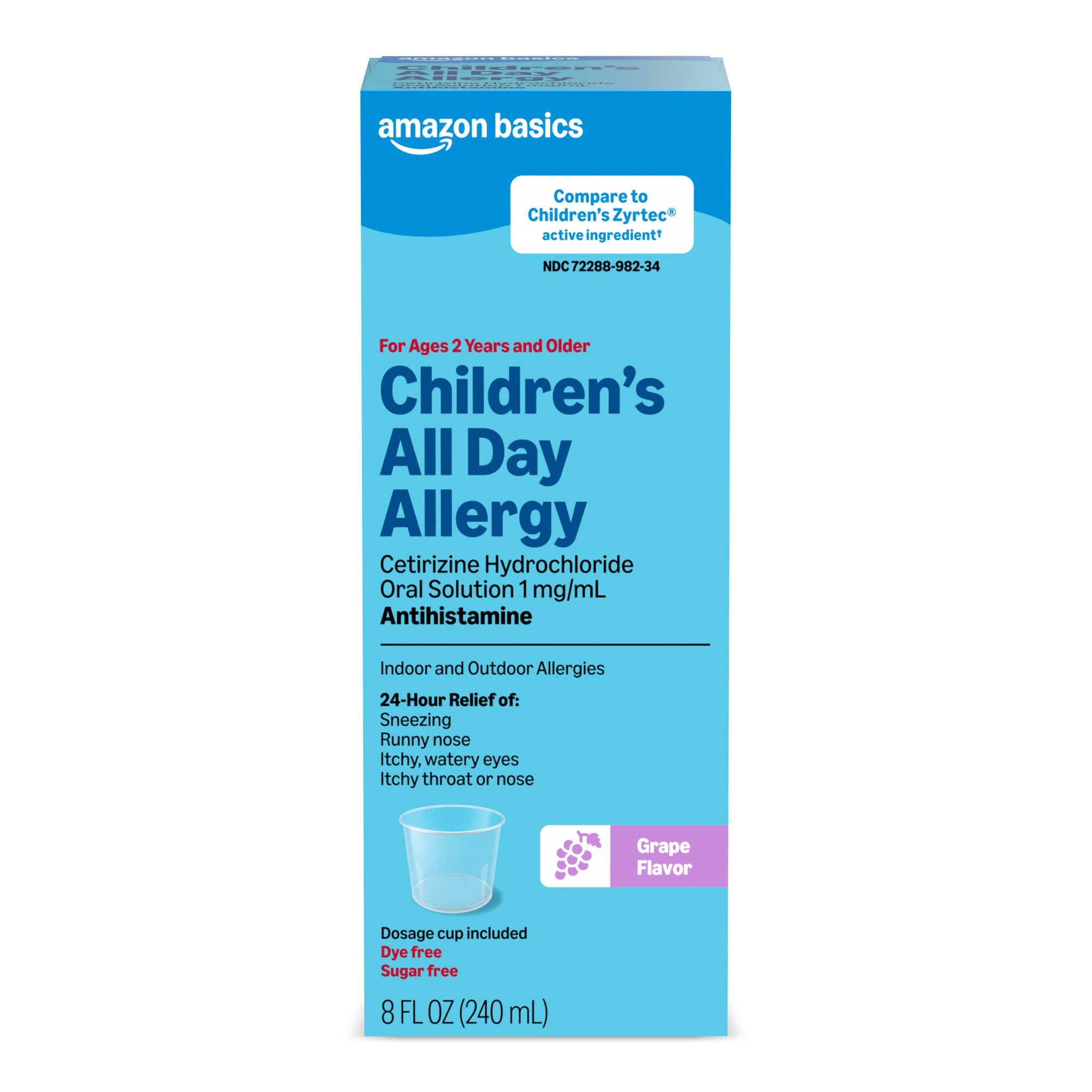 Amazon Basic Care 24 Hour Allerg