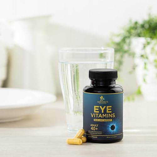Vista 14 de Vitaminas para los ojos y suplemento mineral: contiene luteína, zinc, vitaminas C, E y zeaxantina, apoya la fatiga ocular, la salud macular