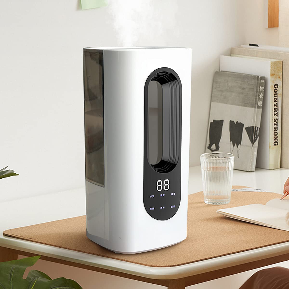 【送料込み!!】LVYUAN（リョクエン）加湿器 超音波式 大容量 8L Amazon.co.jp: 【5998円→2998円 値引き 】LVYUAN（リョクエン）加湿器