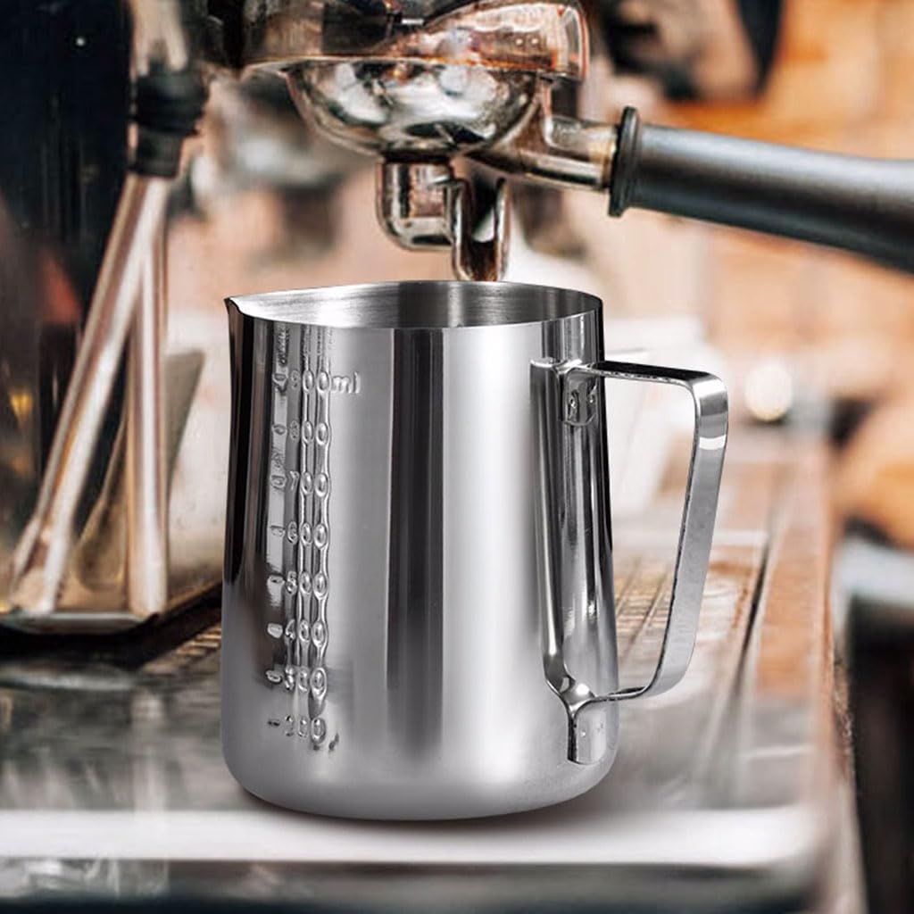 Amazon.com: PEKJI Stainless Steel Pointed Coffee Latte Art Cup