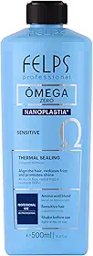 Omega Zero Unique Nanoplastia Selagem Térmica 500 ml, Felps, 500ml