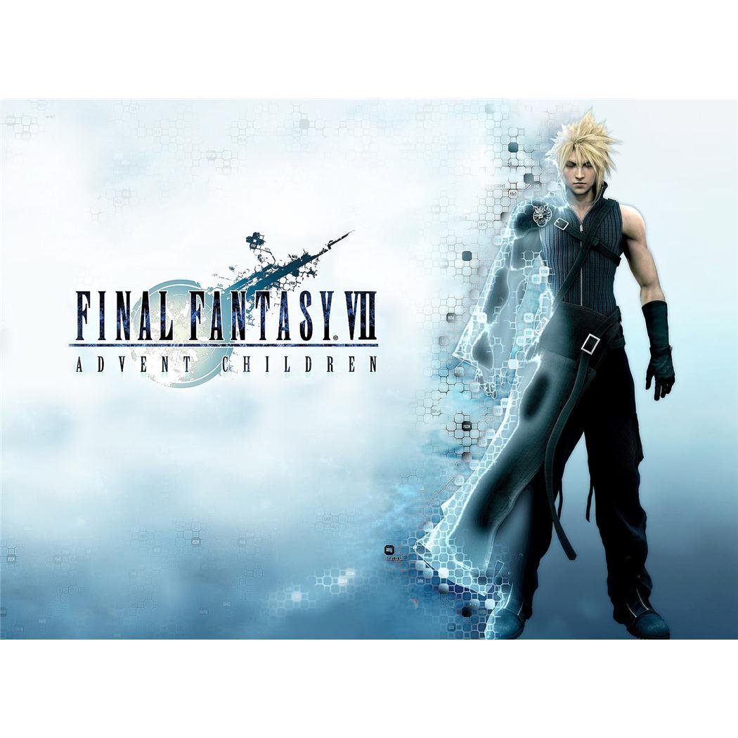 ☆FINAL FANTASY Ⅶ☆ADVENT CHILDREN☆告知ポスター☆ Final Fantasy VII Advent Children Complete Premium POSTER MADE IN