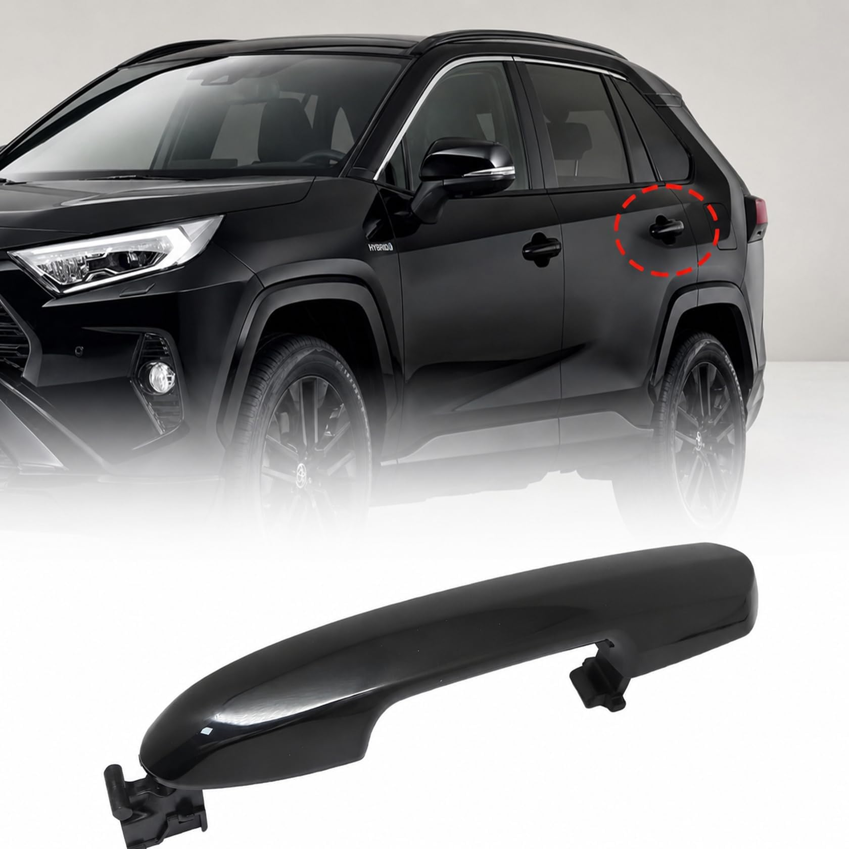 Amazon.com: FZJDSD Exterior Door Handle Rear Left Driver or Right