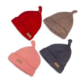 Mee Mee Adorable Baby Winter Woolen Skull Cap (0-12 Months)_Woollen Knitted Cap |Pack of 1| - image, photos