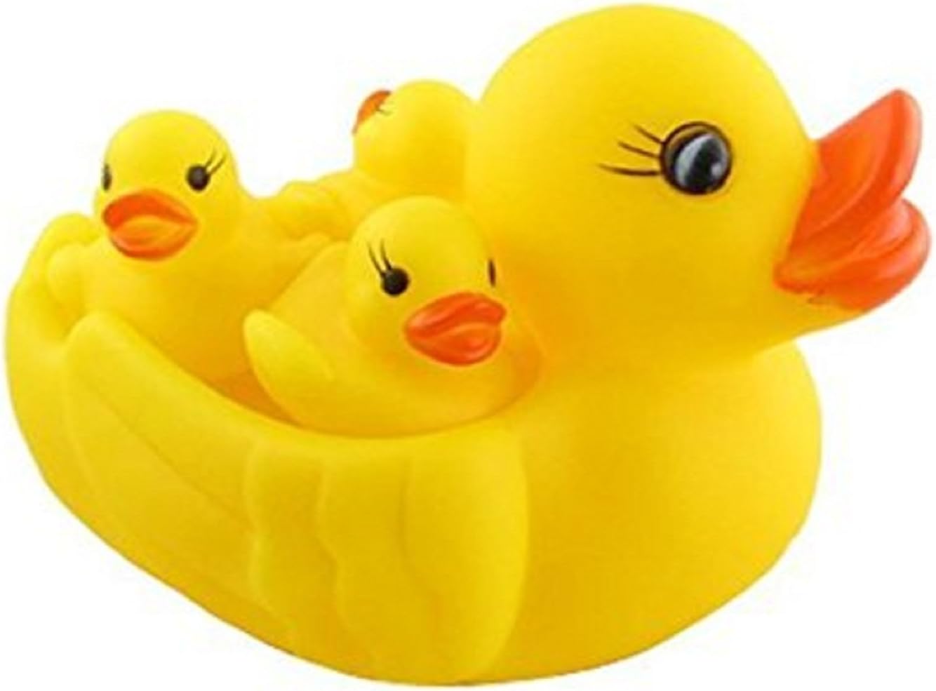 Jvm Chu Chu Duck Family Baby Bathing Toys Set,Multi