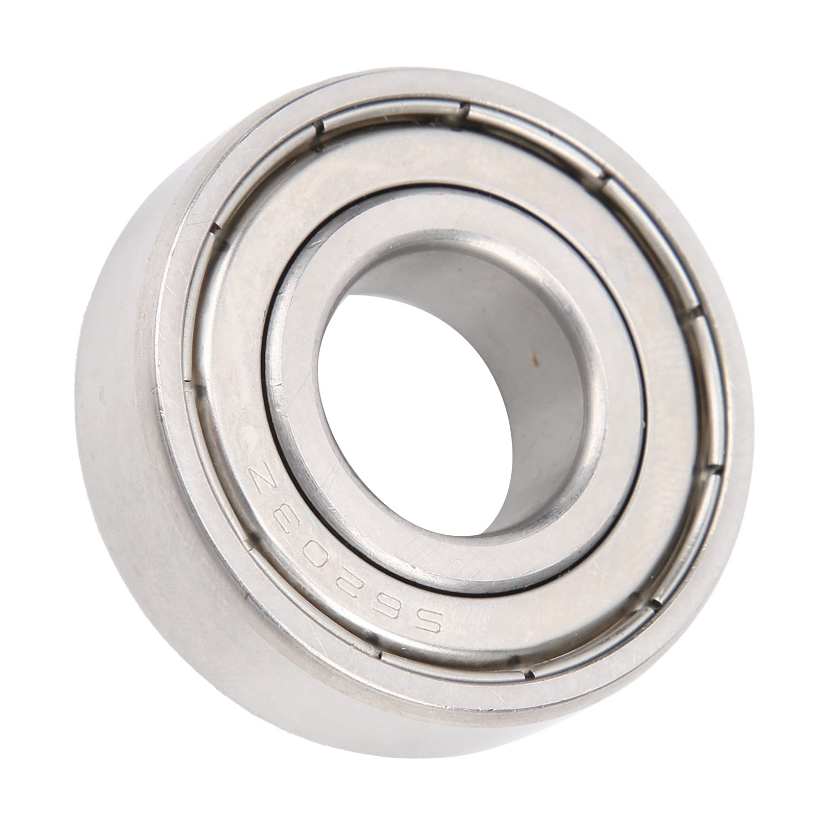 Miniaturlager S6203ZZ, 10 Stück, Edelstahl-Hochgeschwindigkeitslager, 40 x 17 x 12 mm, doppelt geschirmt, für Untersetzungsgetriebe, Walzwerk, Walzen, Brecher, Druck- und