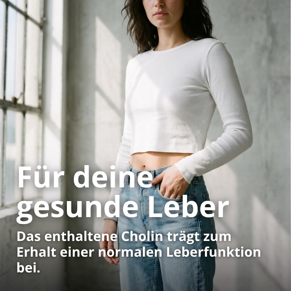 Leber Plus hochdosiert - 80% Silymarin, Mariendistel Kapseln mit Artischocke, Löwenzahn, Curcuma & Cholin - 120 Kapseln - Vegan - Milk thistle - Made in Germany