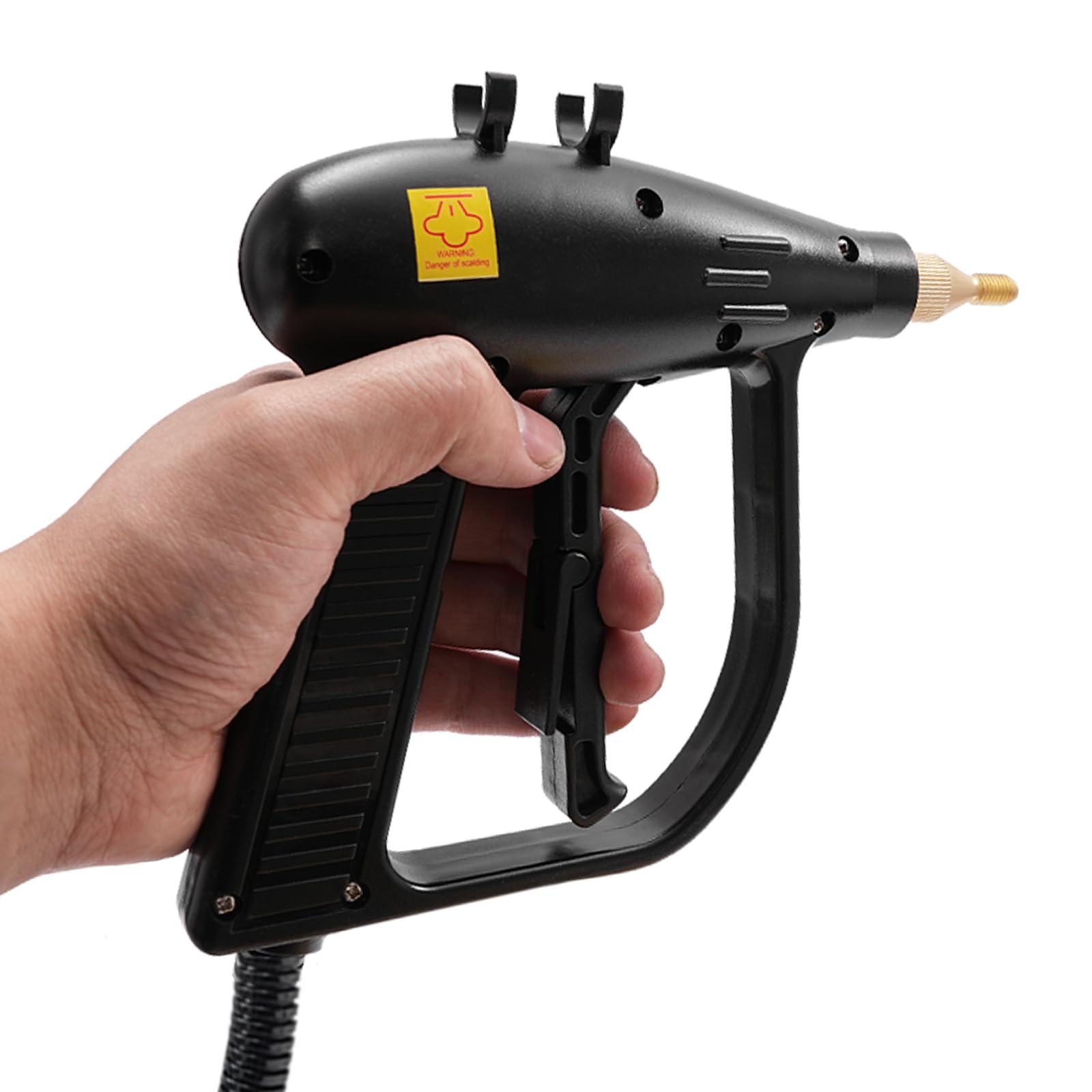 Steam Cleaning Machine,High Pressure Steam Cleaner,2500W Multipurpose Steam Cleaning Machin,Steam Cleaner Carpet and Upholstery Floors Car Kitchen Tiles,Portable Steam Cleaner,for Gardens,Patios,Farms