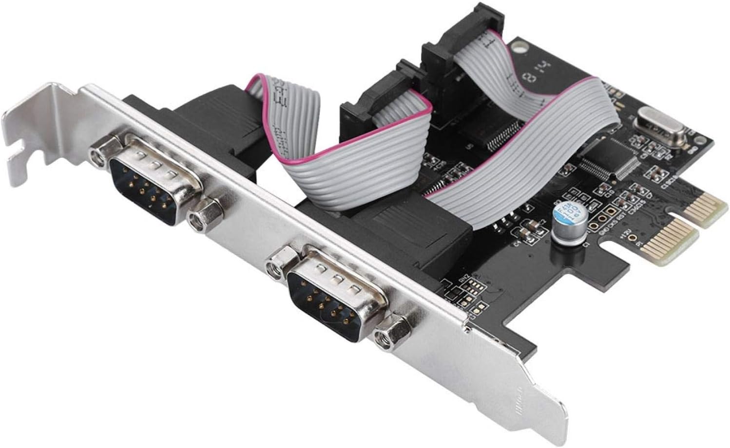 ELIATER 2Port PCIe Serial Expansion Card with Industrial