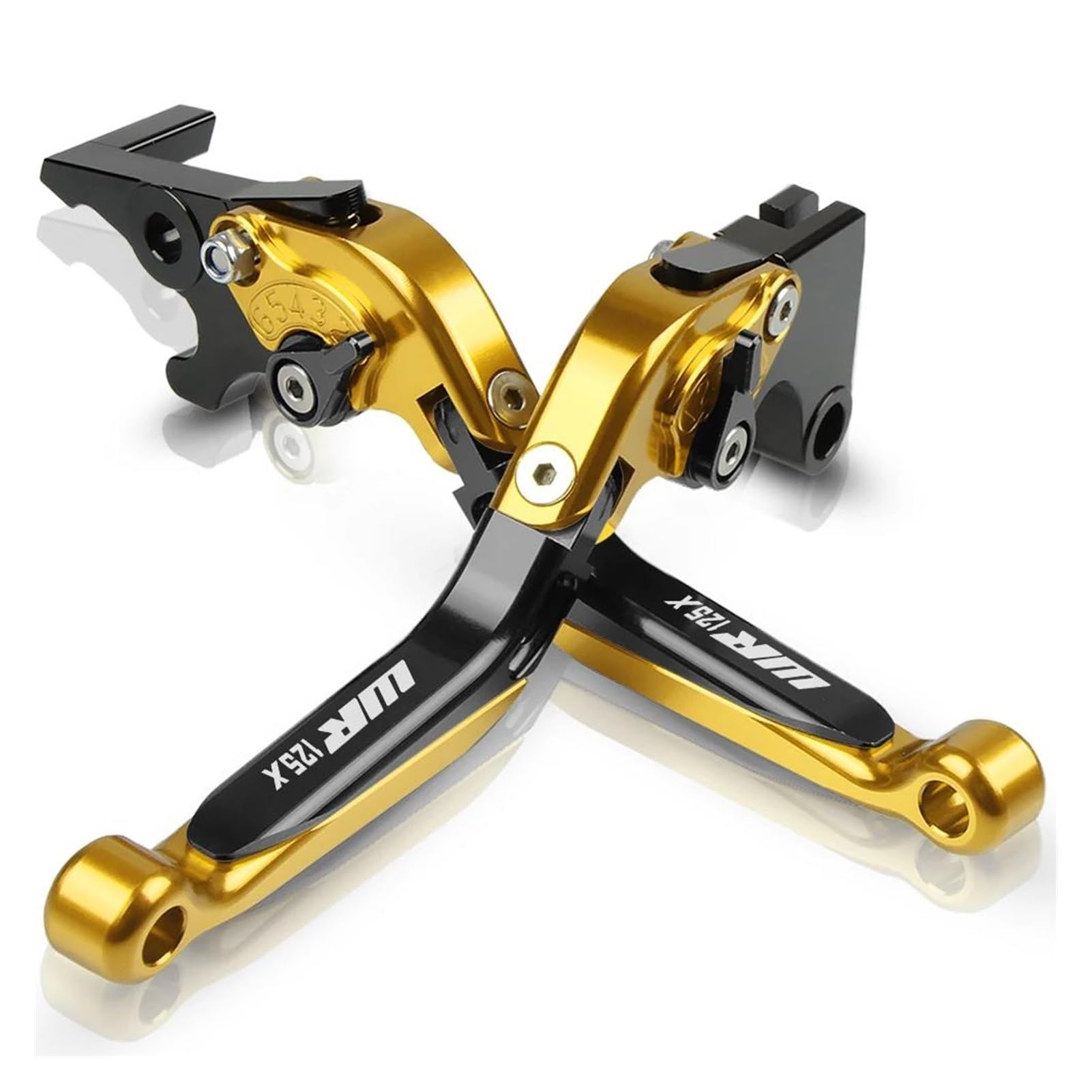 Taobozi 9 Motorcycle Joystick For Wr125x Wr125 X Wr 125X 2012-2016 Handle Brake Clutch Levers(9)