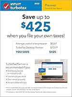 Vista 3 de [Old Version] TurboTax Premier 2023, Federal & State Tax Return [PC/Mac Download]