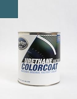 Quart for Pontiac All Automotive Touch-up Paint - Cumberland Blue Poly 28 (1972) - Color-Only Package
