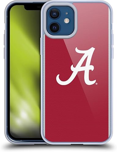 Miniatura 284 de Head Case Designs Funda de gel con logotipo oficial de la Universidad de Alabama UA [protección de grado militar] compatible con Apple iPhone 11