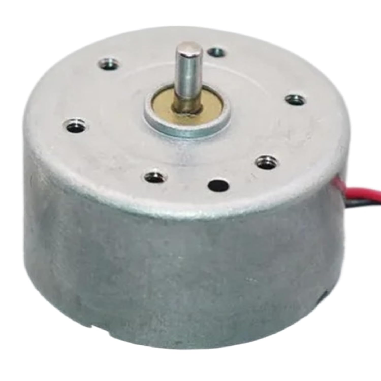 DC Micro Motor, 3V, 2400 RPM, Brushed Type, 11cm Wire Length, 24mm Diameter (2400)