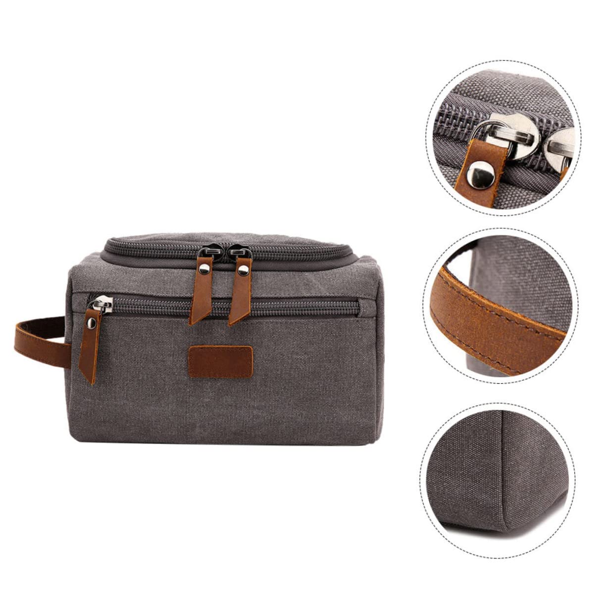 Gatuida 1pezzi Borsa Da Viaggio Capiente Tasche Cerniera Organizer Per Articoli Da Toeletta Personali Per Famiglia Custodia Portaoggetti Unisex Per Cosmetici Trucchi Kit Da Barba e Piccoli