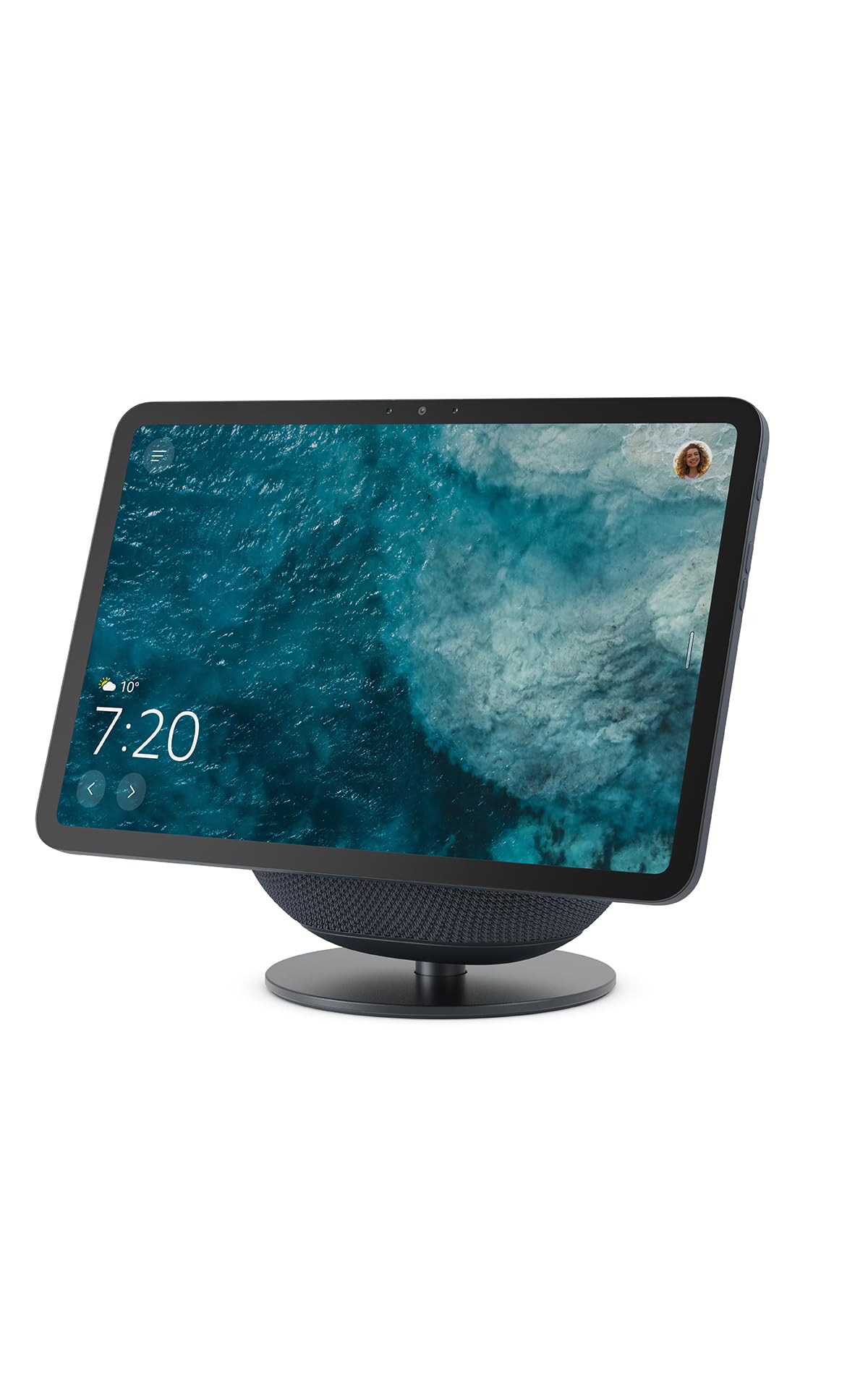 Soporte ajustable de Amazon: diseñado para Amazon Echo Show 8 y 11 (modelos de 2025, vendidos por separado), color grafito