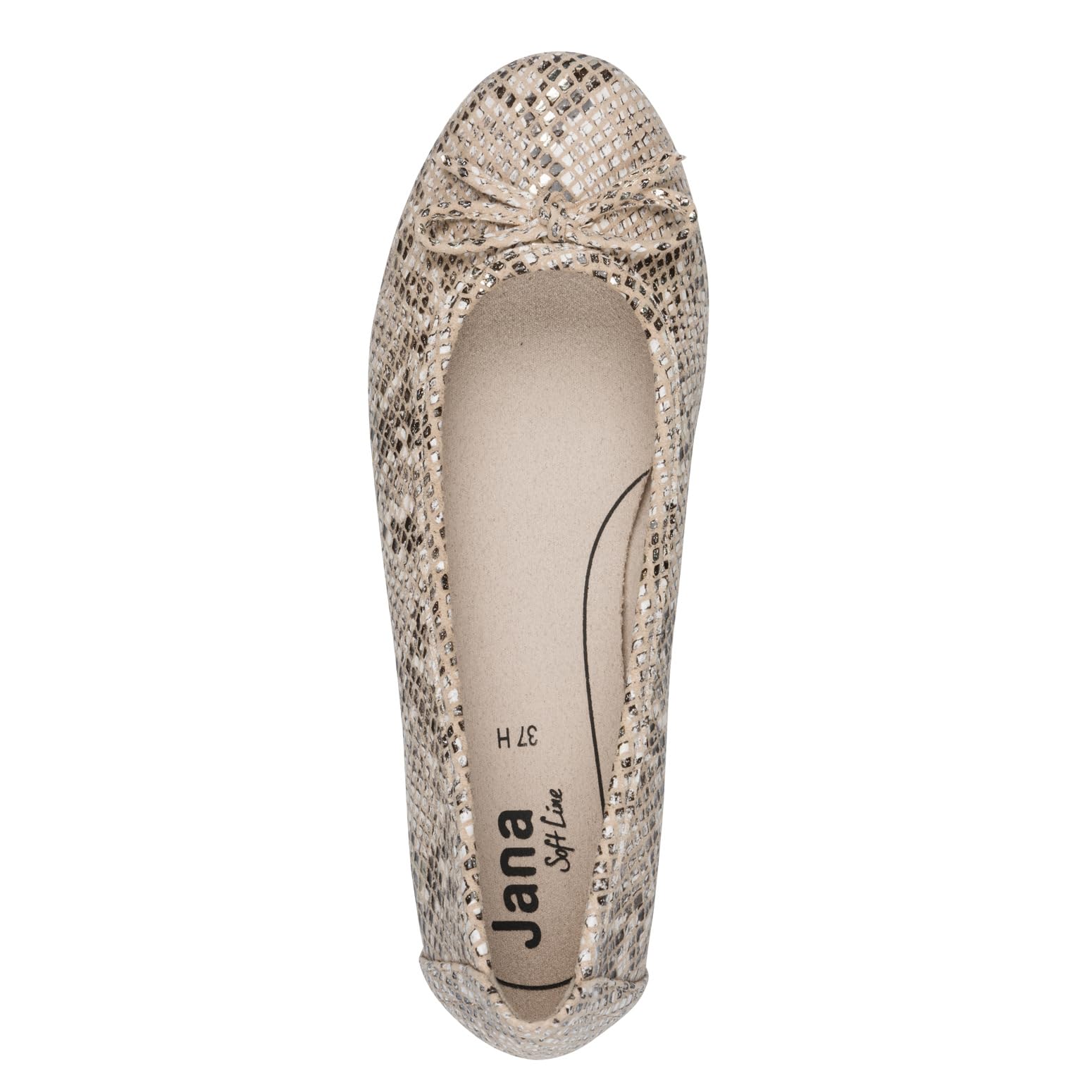 Jana Kobiety Jana Damen Ballerina Vegan 8-22164-41Balerinki