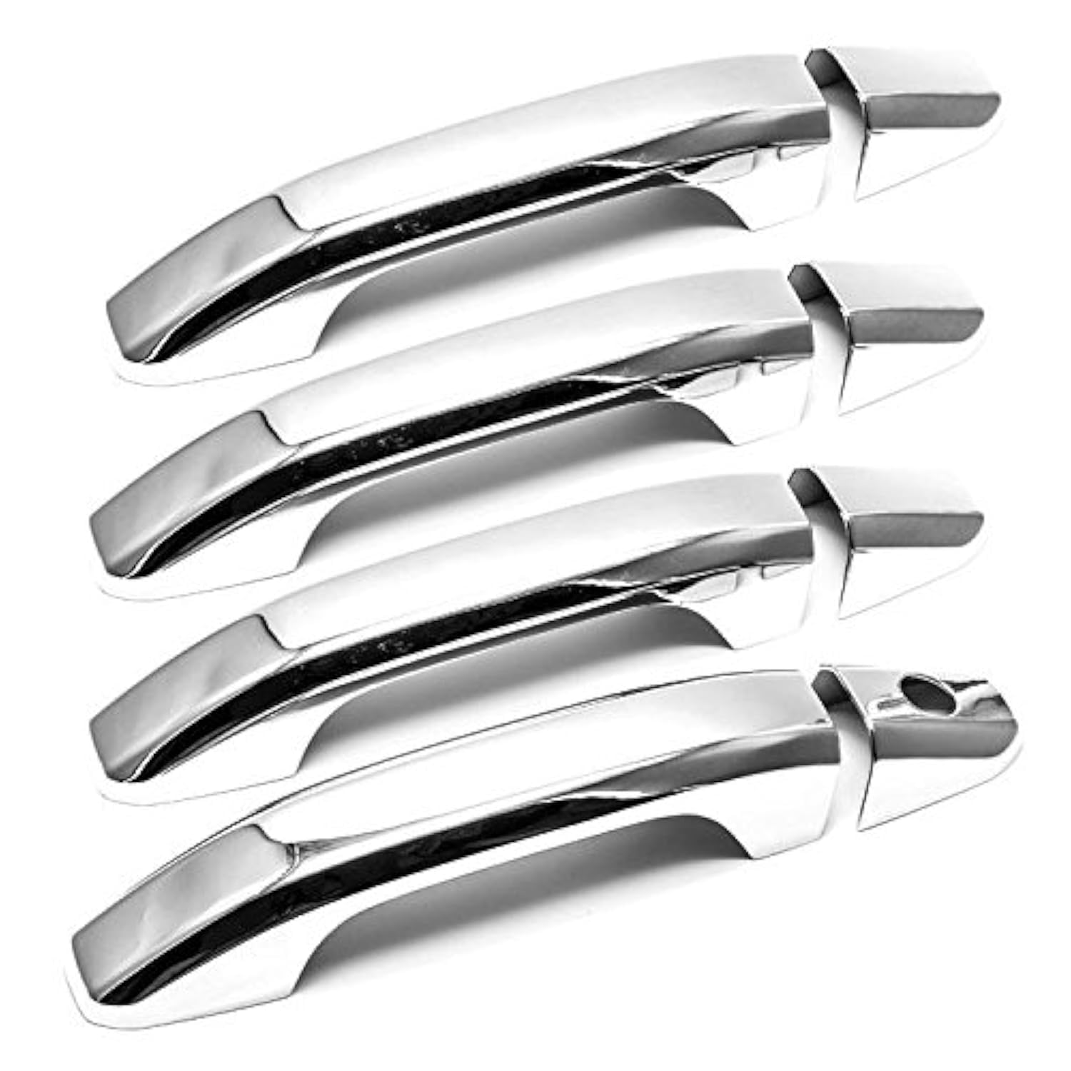 Sizver Chrome Door Handle Covers for 2014-2018 Chevy Silverado 1500