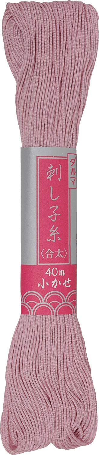 Amazon.co.jp: ダルマ 刺し子糸 合太 小かせ 40m col.22 桜 01-2190