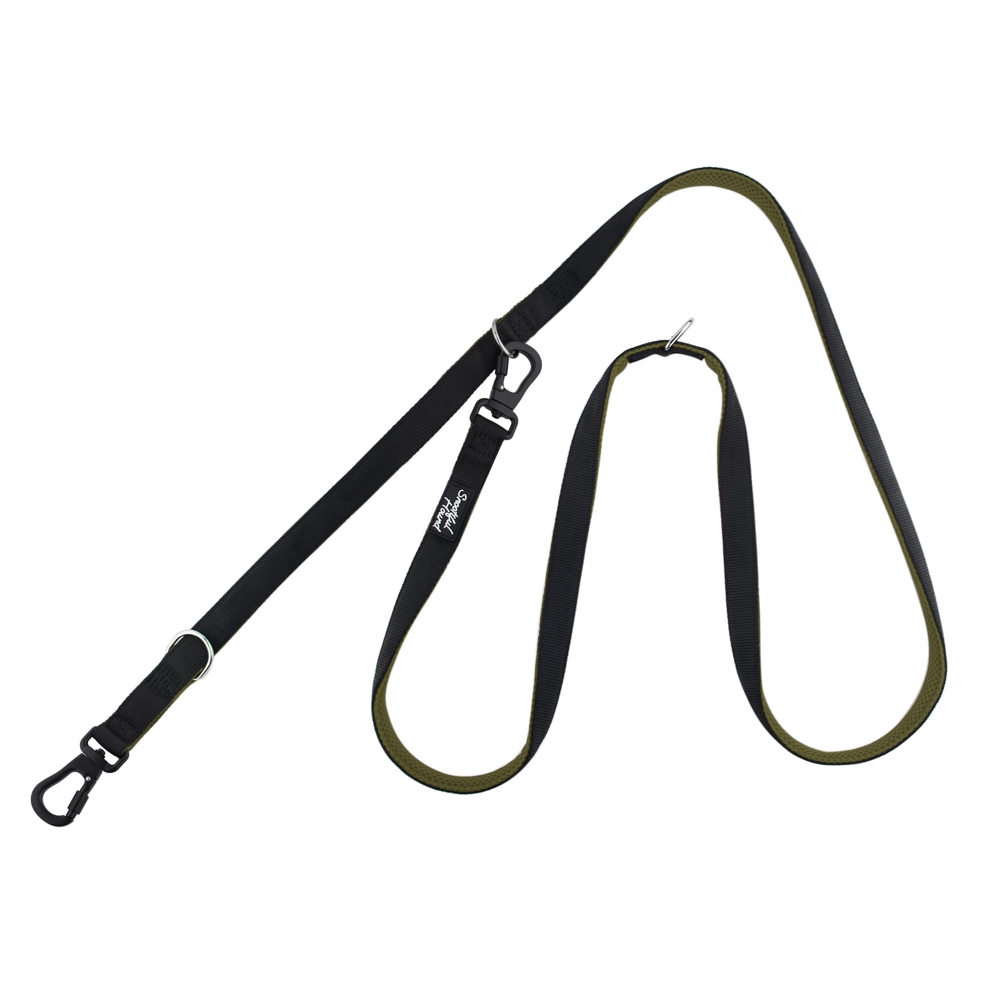 Snootiful Hound Secure Double Ended Dog Lead With Locking Clip Carabiners, Ideal Training Lead, Comfort Mesh Padding - Image 3