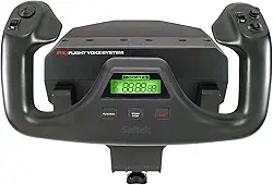 Simulação Profissional de Quadrante com Manche e Acelerador FLIGHT YOKE SYSTEM