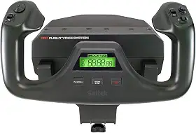 Simulação Profissional de Quadrante com Manche e Acelerador FLIGHT YOKE SYSTEM