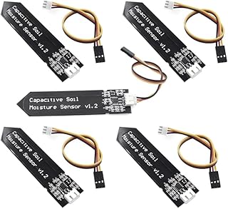 5pcs Capacitive Soil Moisture Sensor for Moisture Detection Garden Watering DIY