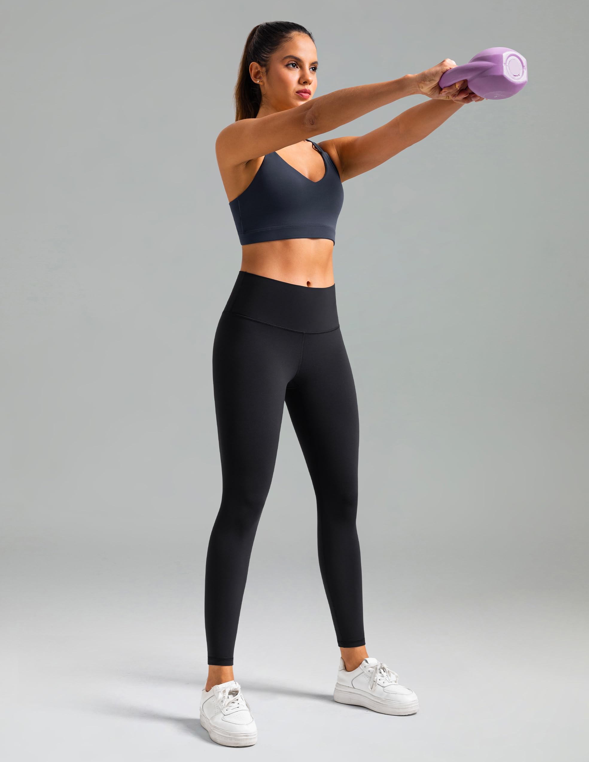 Colofulkoala Dreamlux 7/8 Leggings Deporte Mujer de Cintura Alta Mallas Push Up para Yoga Gimnasio Entrenamiento