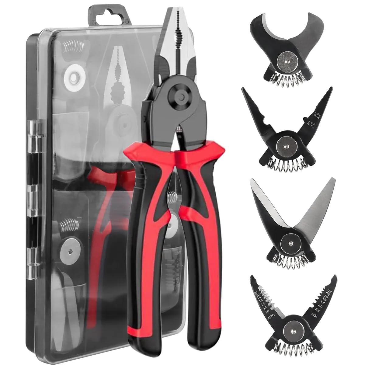 YWHWLX 5 in 1 Wire Stripper Pliers Set