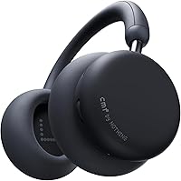Vista 1 de CMF by Nothing Headphone Pro Active Noise Canceling Wireless Headphones Bluetooth 5.4 Over The Ear Headset, 50H ANC Playtime, Bass&Treble Slider