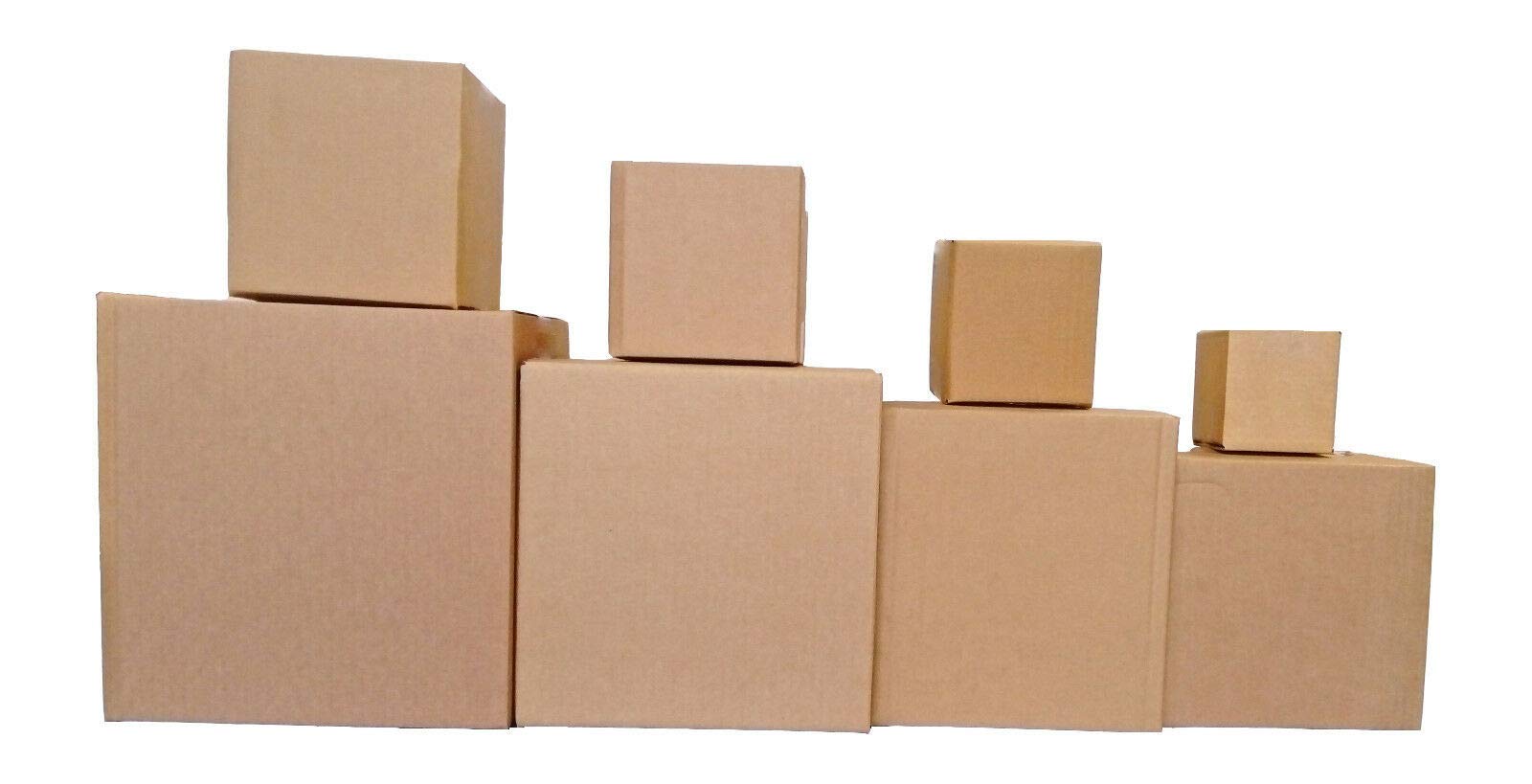 25 x Heavy Duty Double Wall Shipping Mailing Postal Cubed Parcel Packaging Cardboard Boxes - (15" Cubed)