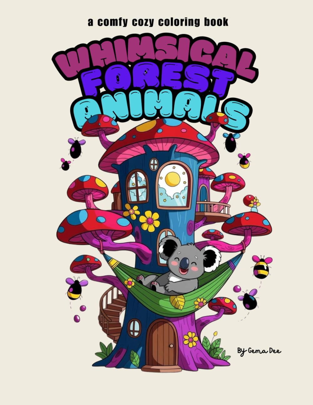 Whimsical Woodland Friends: A Forest Animal Coloring Adventure