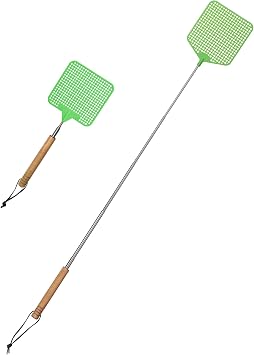 Coghlans Telescopic Fly Swatter for Camping and Outdoor Dining Compact, Extendable Insect Swatter, 11 to 18 Inch Reach, Lightweight and Portable for Campsites, Hiking, and Travel