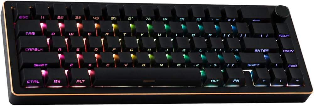 Amazon | 【2024新登場】EPOMAKER Tide65 QMK/VIAワイヤレス
