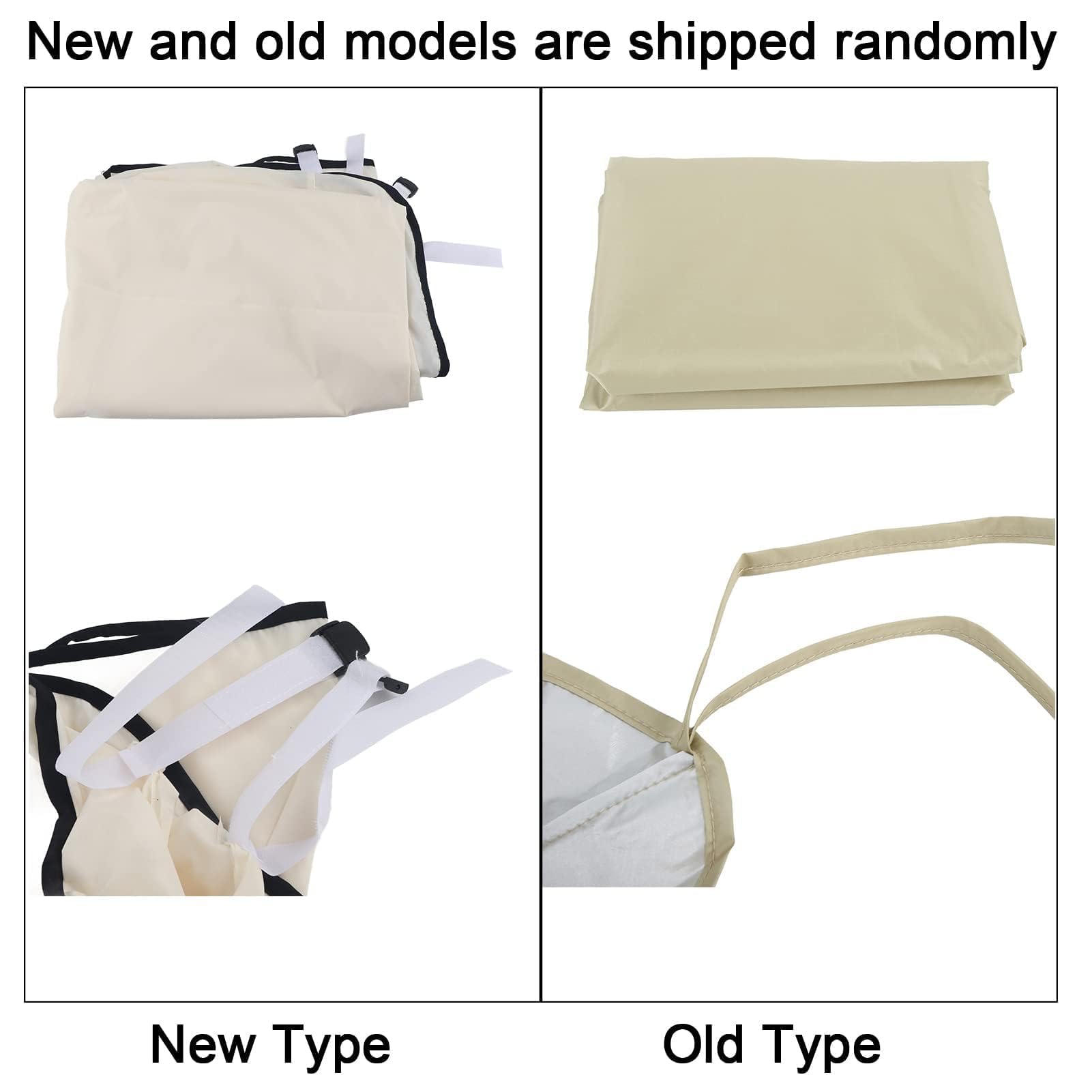 Headerbs Funda de Cojín para Asiento de Columpio, Jardín, Patio, Exterior, Impermeable, Tafetán de Poliéster, Tres Plazas, Silla Columpio, Hamaca, Funda de Cojín 59,1 X 19,7 X 3,9