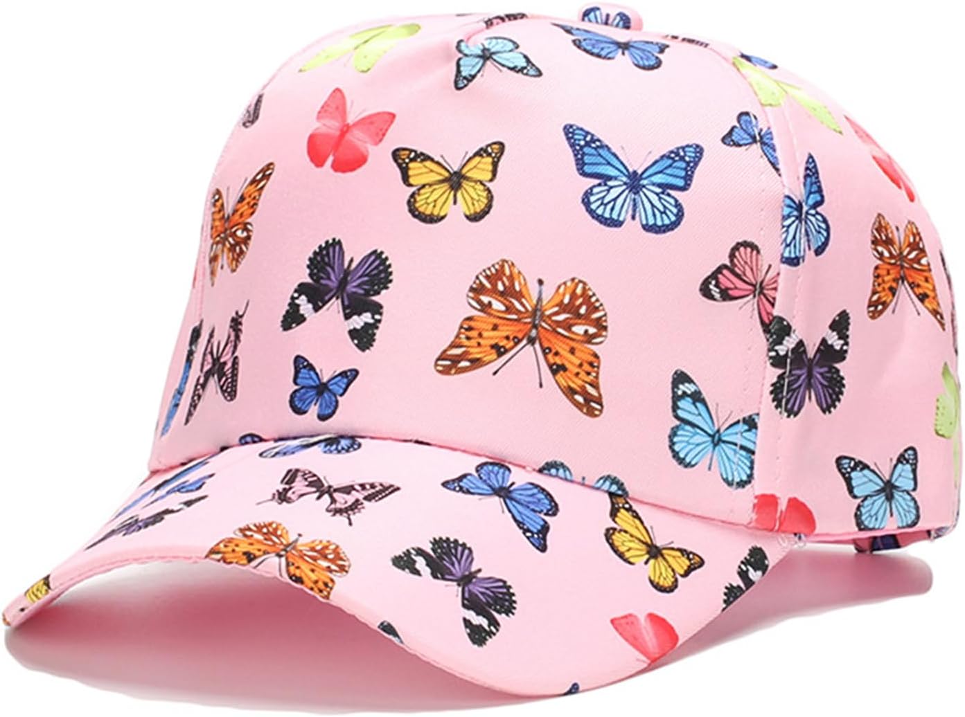 Girls Baseball Cap Fun Graphic Prints Cap Adjustable Sun Hat