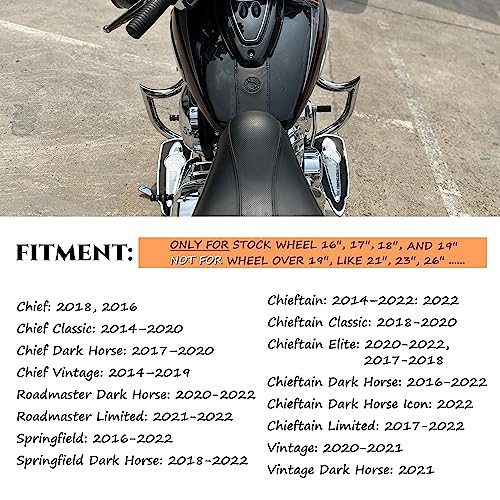 1.5 Inch Big Buddy Engine Guard For 2014-Up Indian Highway Bars Upgrading, Such As Indian Chief Vintage, Indian Chieftain Crash Bars, Indian Springfield, Dark Horse & Indian Roadmaster Parts Update #TOP1