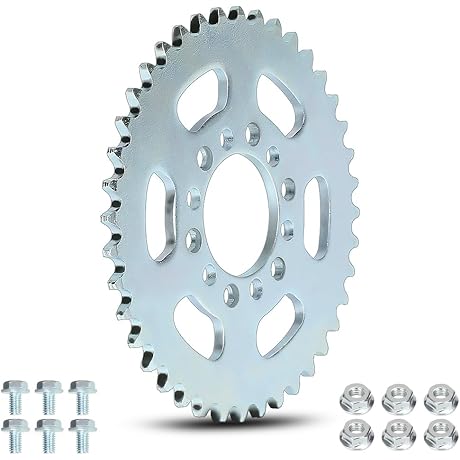 Motovox 40-Tooth Rear Drive Chain Sprocket for Mini Bikes