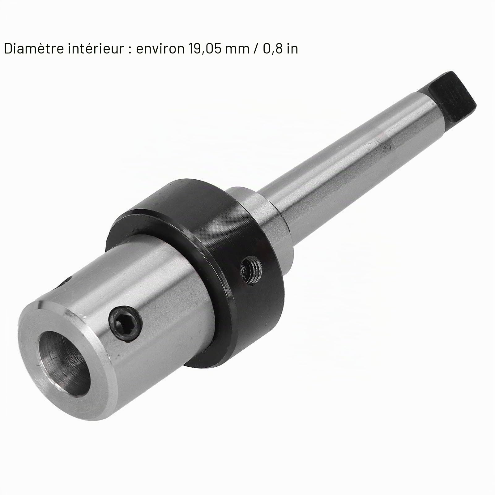 Arbor Morse Taper Weldon Douille Réfrigérateur Interne Adaptateur R8 MT2 19,05 Mm Pour Perceuses