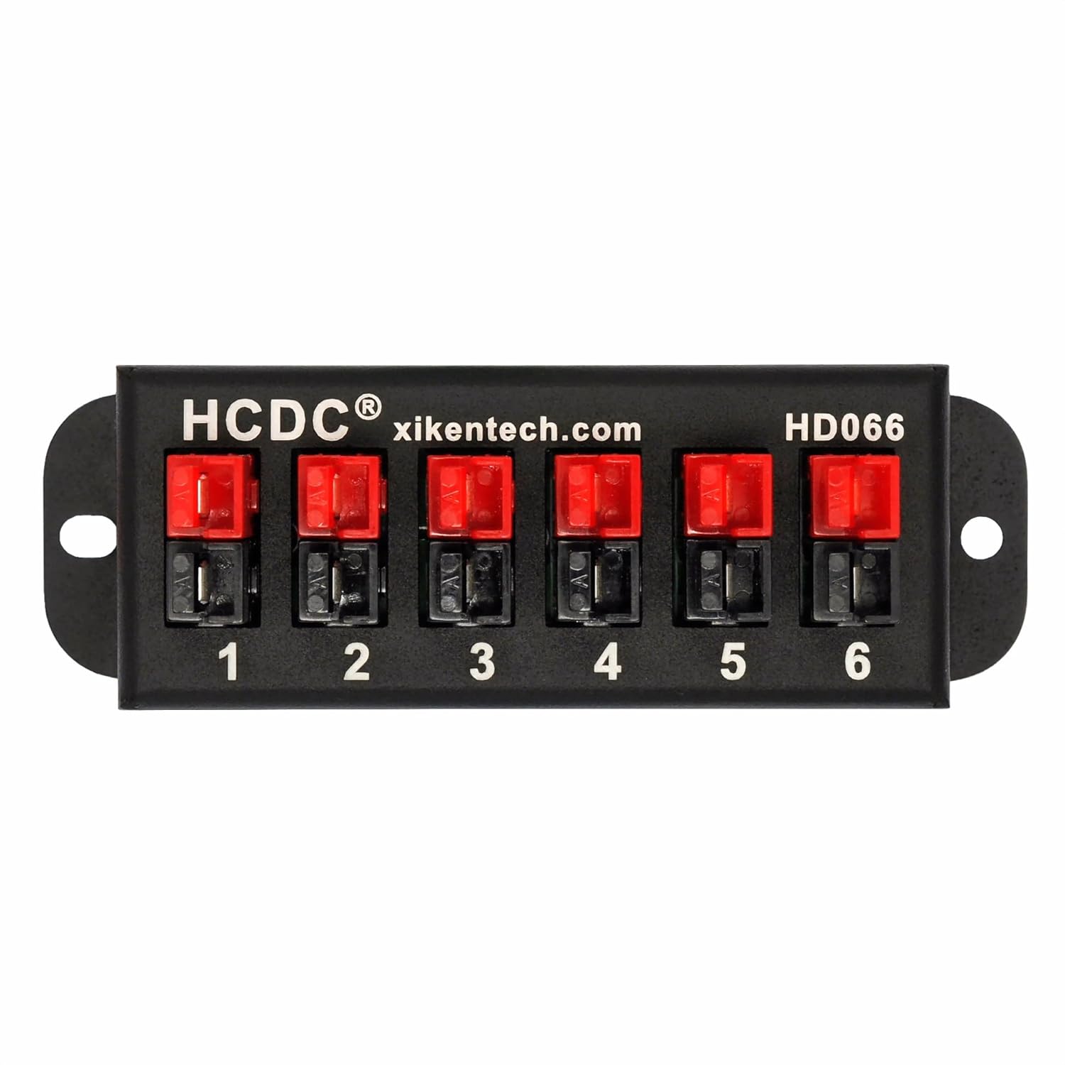 6-Position 45A Power Pole Distribution Block Module, Connector Power Splitter Distributor Source Strip. HCDC HD066